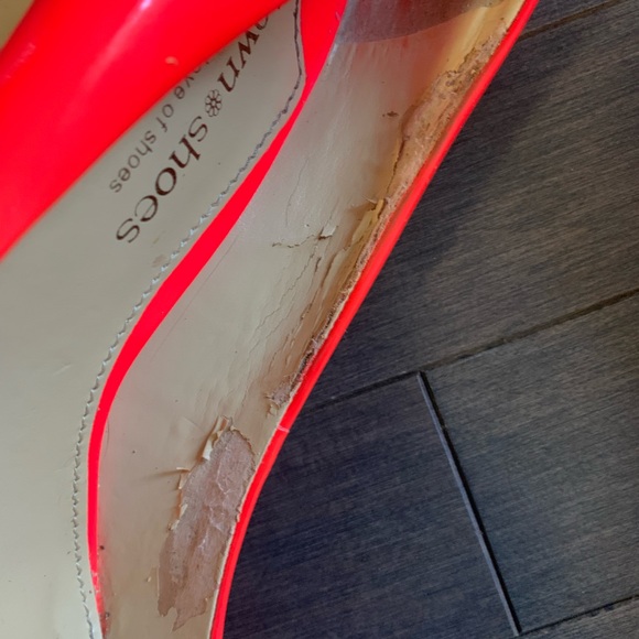 Hot Neon Pink Three Inch Heels from Town Shoes Women’s 7.5 - Picture 7 of 11